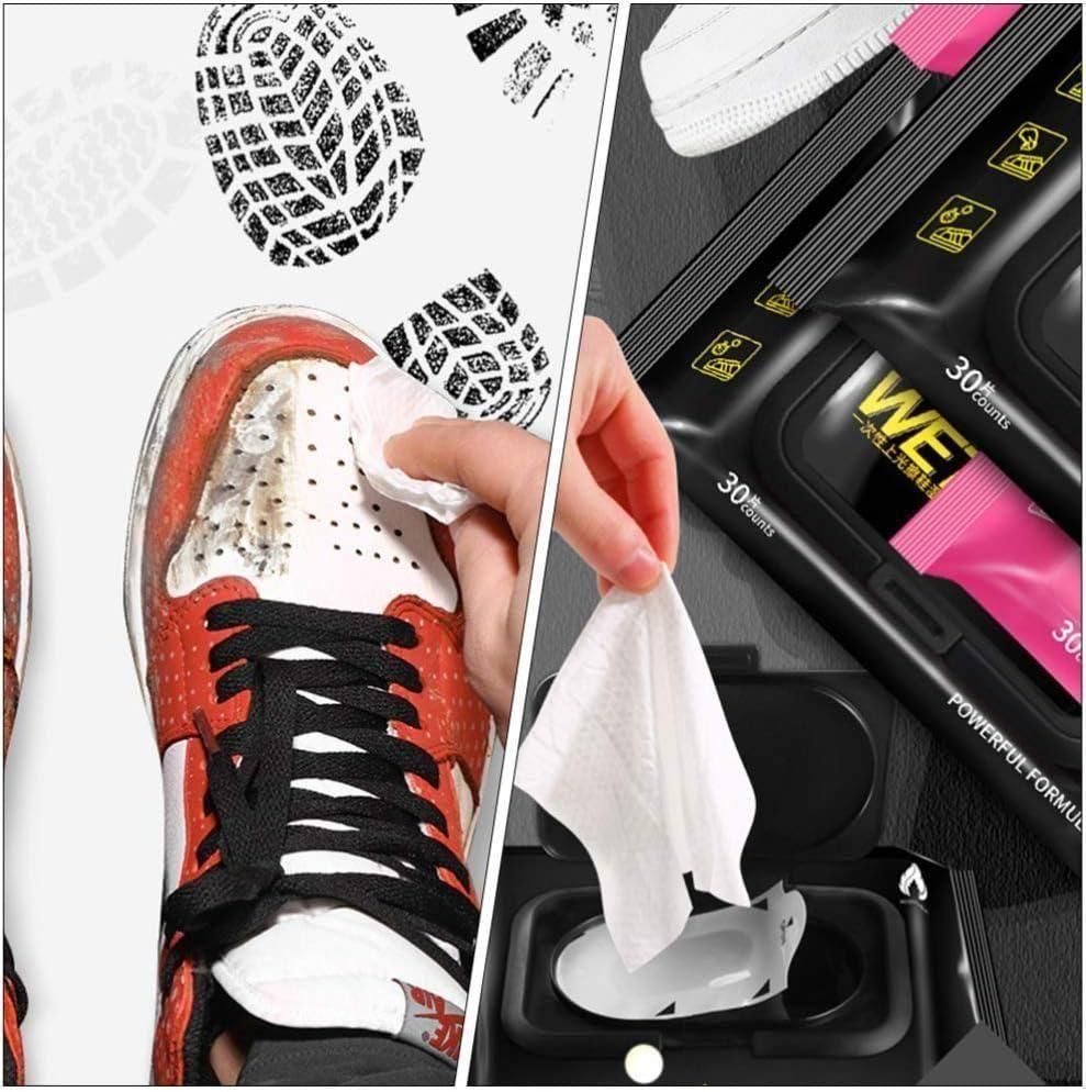Instant Sneaker & Shoe Cleaning Wipes - Packs of 2